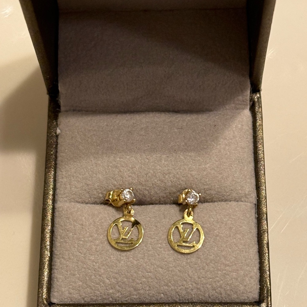 Gold Drop Earrings